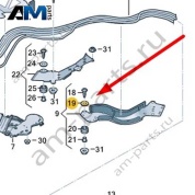 Проставка Audi A6 (C7) 2015-2018 4G0121277A