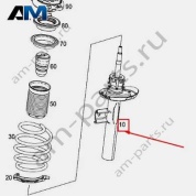 Амортизатор передний левый A1773231300 для Mercedes A-class W177
