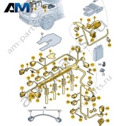 Жгут проводов для электромотора Volkswagen AMAROK 2013-2016 2H0971078AF