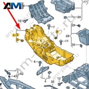 Поперечные рейлинги Audi Q8 e-tron 2024-2024/Audi e-tron 2019-2023 4KR863243