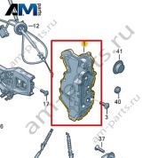 Замок двери Volkswagen id3 2020-2024 10C837016