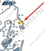 Шланг системы охлаждения Audi A6 (C8) 2019-2024 4K0819314