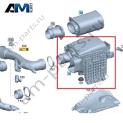 Корпус воздушного фильтра для Mercedes GLC250 X253 (M274 E20) A2740901701