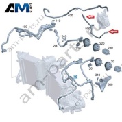 Вакуумный трубопровод Mercedes W465 AMG G63 (M177) A1771405900