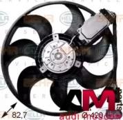 Вентилятор системы охлаждения двигателя Ауди Q7 3.6TFSI (350 л.с.) 8EW351043231 Mahle/Knecht