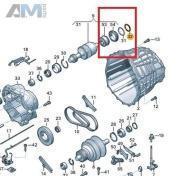Комплект стопорных колец на Audi 01J398152E