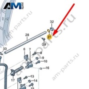 Втулка Audi Q8 e-tron 2024-2024/Audi e-tron 2019-2023 4KE837708