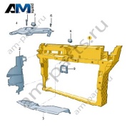 Передняя панель/телевизор Volkswagen Тигуан 57G805588