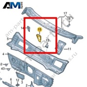 Распорка Volkswagen T-Roc Cross 2019-2024 2GM805495