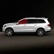 Стекло двери (левой передней) на Mercedes GLE 2014-2018 A1667251310