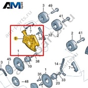 Натяжитель цепи VAG 06E109218AH