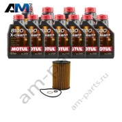 Комплект для промежуточного ТО БМВ Х6 ‏M50i‎ с маслом Motul N63