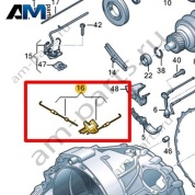 Стопорная рейка VAG 0AW321111A
