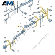Жгут проводов двери багажного отсека VAG 1K9971148H