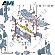 Водоотводящий короб Volkswagen id-Buzz 2023-2024 1N3805277