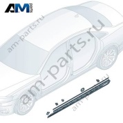 Накладка левого порога (внутренняя) Ауди А8 D5 4N0853861