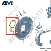 Уплотнитель Volkswagen id3 2020-2024 1EA609791