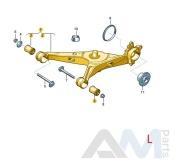 Рычаг задней подвески левый на Volkswagen Caravelle T6 7E0501071