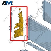 Воздуховод Volkswagen Jetta VII 2020-2024 17A121284AE