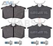 Задние тормозные колодки ABS 366231 Audi A3 (8P) 2003-2012