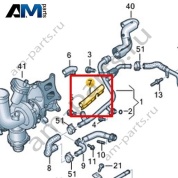 Теплоизоляция VAG 06L133833AC