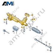 Рулевая рейка после 08.2022 Volkswagen Тигуан 5QG423055E