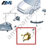 Светодиодный фонарь (справа) Volkswagen Jetta VII 2020-2024 17A941654B