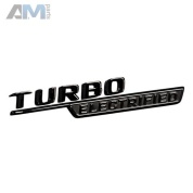 Эмблема крыла черная TURBO ELECTRIFIED левая сторона Mercedes C W206 (2021-2024) A2068174800