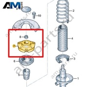 Опора амортизаторной стойки Volkswagen id3 2020-2024 1EA412331B