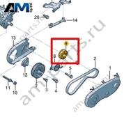 Зубчатый шкив VAG 0XW109111B