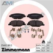 Передние тормозные колодки ZIMMERMANN 25682.180.2  Volkswagen Polo Sedan (2020-2023)