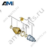 Пыльник наружного ШРУСа 4PD498203B на Ауди А6 С9 2025-2026