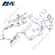 Топливопровод от насоса слева Mercedes W205 AMG C63 (M177) A1770700432