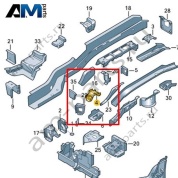 Пластина для лонжерона Volkswagen id-Buzz 2023-2024 1N3801357