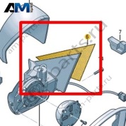 Шумоизоляция Volkswagen T-Roc Cross 2019-2024 2GM857933