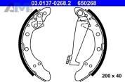 Барабанные тормозные колодки ATE 03.0137-0268.2 для Volkswagen Polo Classic (2010-2020)