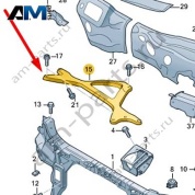 Опора Audi A8 (D4) 2014-2017 4H6806151A