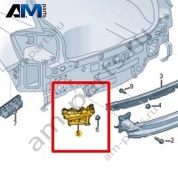 Направляющий профиль Volkswagen Taigo 2022-2024 2G7807394C