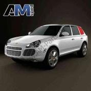 Стекло боковое левое Кайен 95554311120