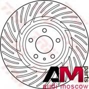 Диск тормозной передний 345х295 Ауди А4 (B8) DF6014S TRW