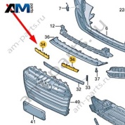 Ремкомплект для пробки заливной горловины Audi A6 (C7) 2015-2018 4G0898749