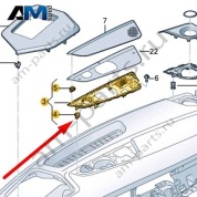 Крепежный элемент Audi Q8 2019-2024 4M8861961
