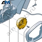 Привод зеркального элемента Volkswagen T-Roc Cross 2019-2024 2GM959578