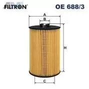 Масляный фильтр (OE688/3) Filtron на Volkswagen Crafter (2017-2024) 2.0TDI