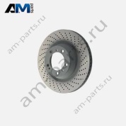 Передний правый тормозной диск 350х34 Porsche 911 Carrera (2019-2024) 992615302AD