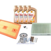 Комплект фильтров для ТО-2/4 Audi Q3 (2011-2018) 1.4TSI с маслом Shell 0W30