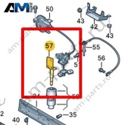 Крепление запасного колеса Volkswagen AMAROK 2017-2022 2H6802403