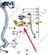 Держатель Audi Q7 (4M) 2016-2024 4M0201171
