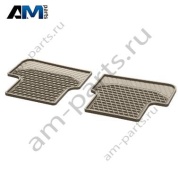 Комплект бежевых задних ковриков Mercedes S-class W222 A22268077058S85