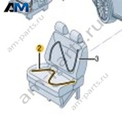 Жгут проводов подушки сиденья VAG 1T4971386A